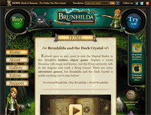 Tablet Screenshot of brunhildathegame.com